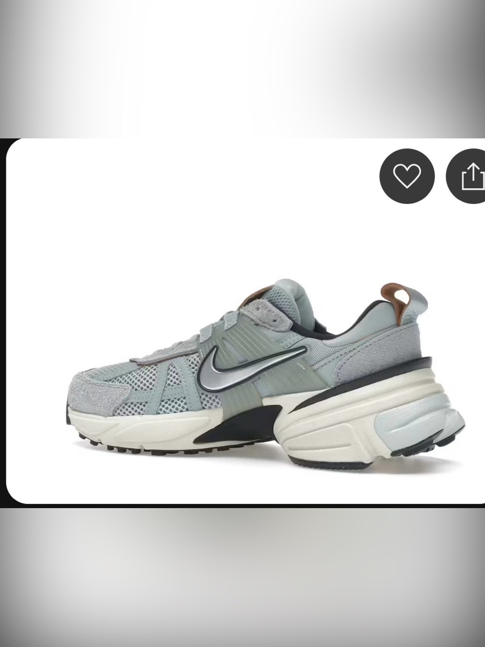 Nike V2k Grey/sage sneakers